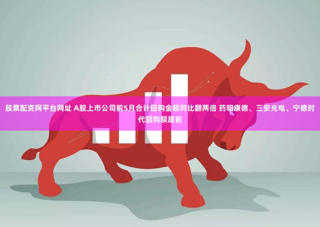 股票配资网平台网址 A股上市公司前5月合计回购金额同比翻两倍 药明康德、三安光电、宁德时代回购额居前