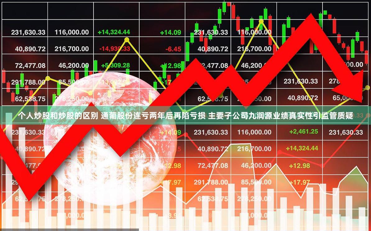 个人炒股和炒股的区别 通葡股份连亏两年后再陷亏损 主要子公司九润源业绩真实性引监管质疑