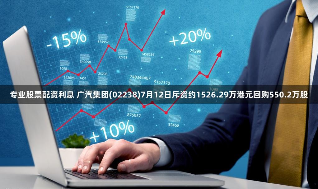 专业股票配资利息 广汽集团(02238)7月12日斥资约1526.29万港元回购550.2万股
