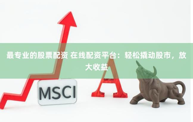 最专业的股票配资 在线配资平台：轻松撬动股市，放大收益