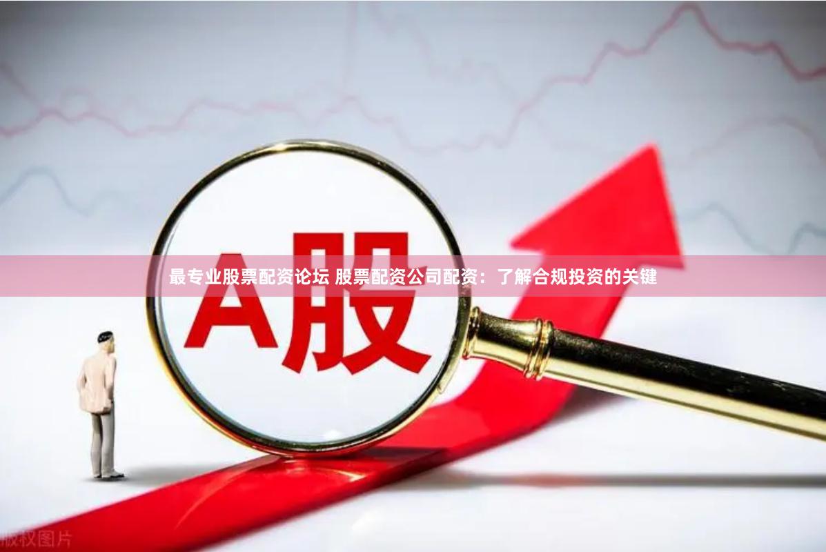 最专业股票配资论坛 股票配资公司配资：了解合规投资的关键